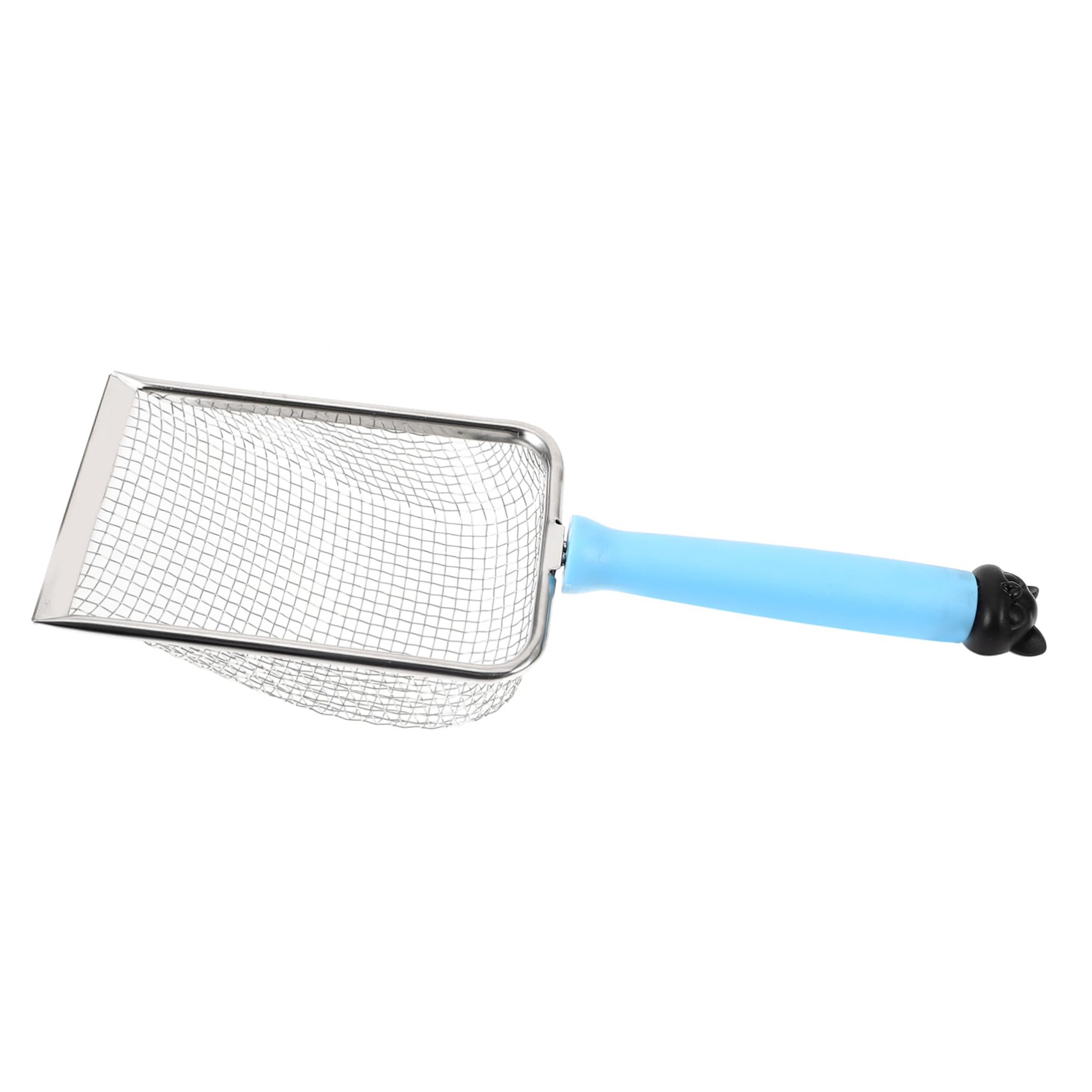 VANZACK 5pezzi Metal Cat Litter Scoop Inossidabile Antiaderente Attrezzo per Pulizia Lettiere per Design Filtrato La Rimozione Rapida Feci e
