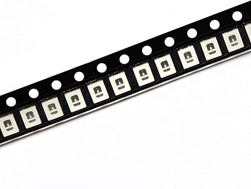 Miniatura 5 de CHANZON 100 luces de diodo LED SMD azul 2835 (chip de montaje en superficie de 0.110 in x 0.138 in DC 3 V 30 mA 0.1 W) lámparas de bombilla de