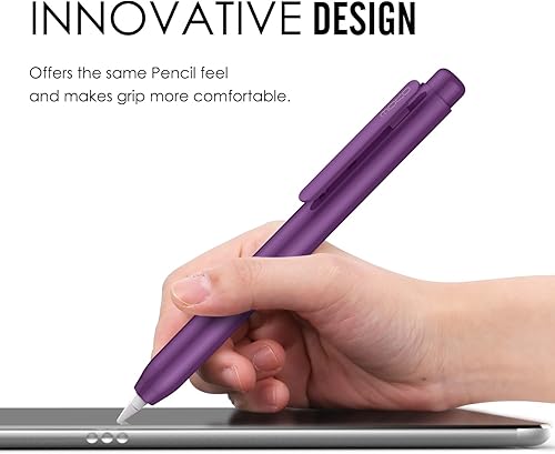 Vista 72 de Funda protectora MoKo para Apple Pencil, Rosado