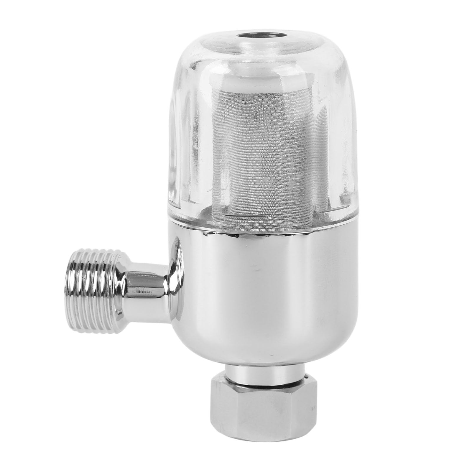 PP G1/2 Household Pre Filter, Micron Reusable Water Softening Filter, Sediment Filtering System for Home, Bathing Experience with No Cartridge Replacement Design, Shower Water