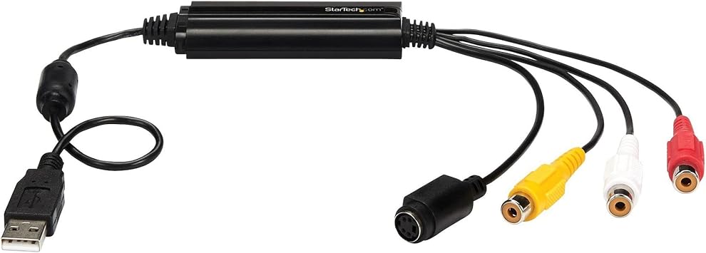 StarTech USB Video Capture Adapter, Windows Only, Cable (SVID2USB232)