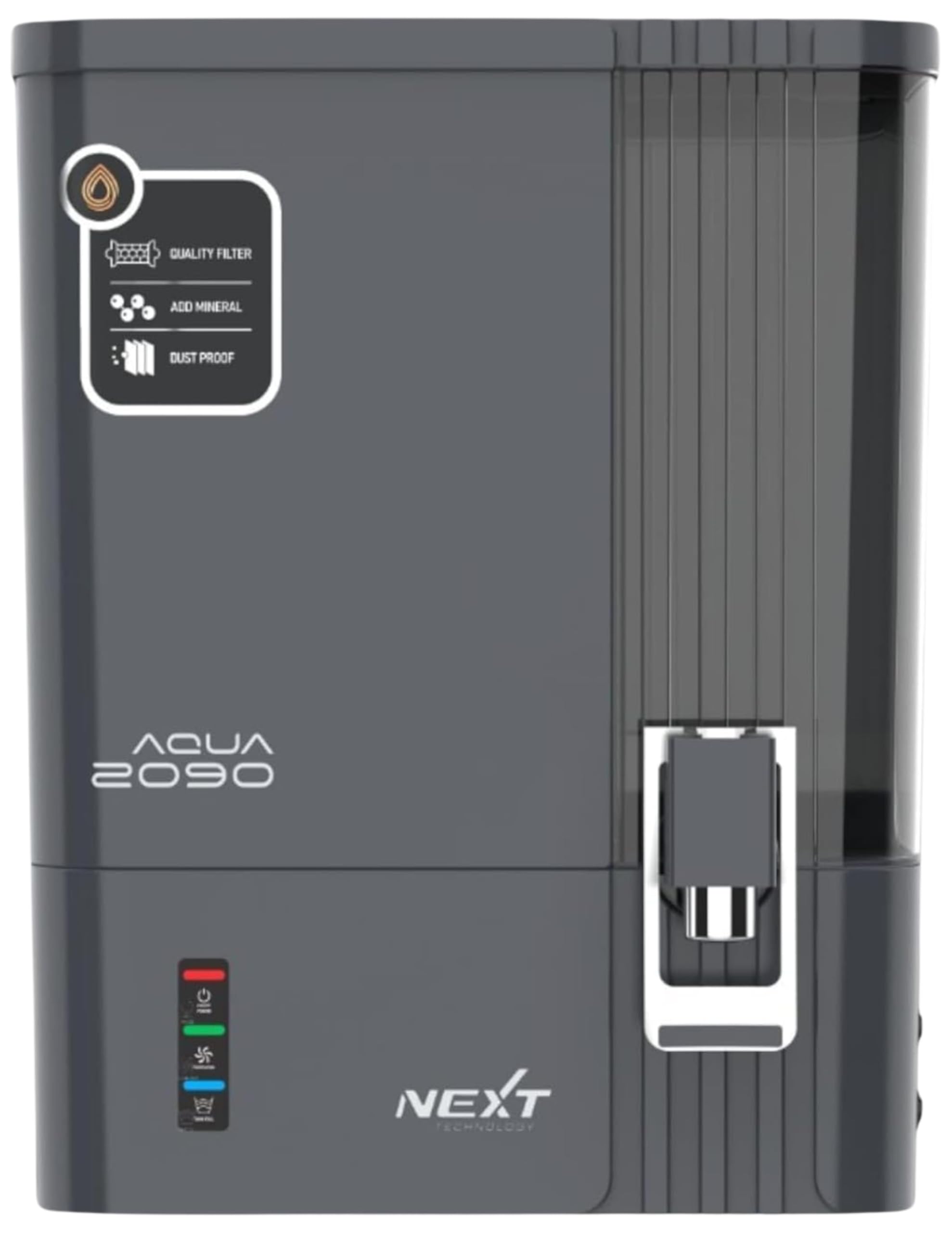 CevPure ISO Certified | 3000 TDS | Aqua 2090 Zinc Copper Alkaline RO Water Purifier | 10 Liter Storage | RO + UV + Zinc + Copper + Alkaline + TDS Control | Best For Home and Office (Premium Grey)-image-22