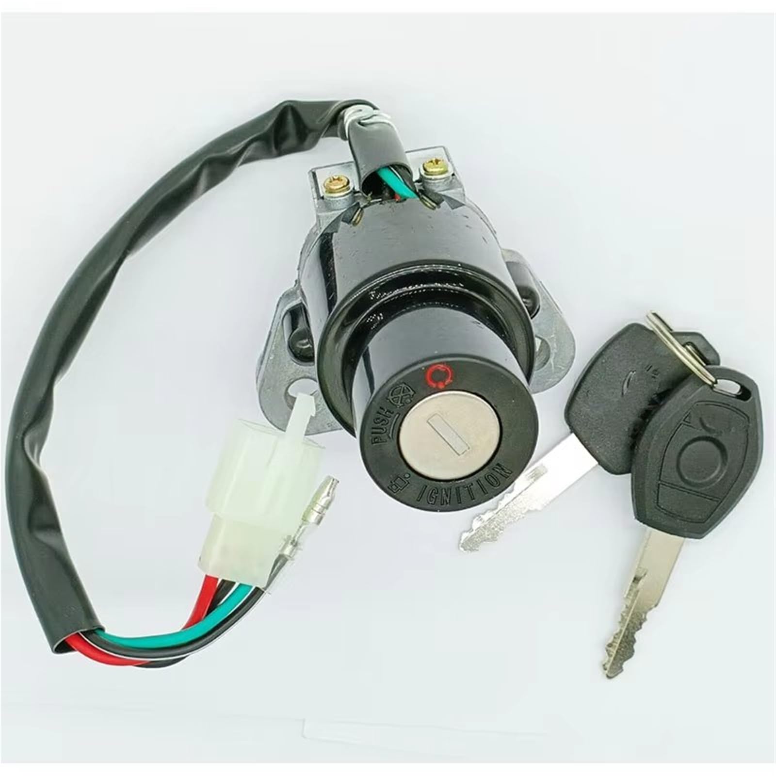 Interrupteur D'allumage Serrure Pour XT600Z Pour Tenere 1VJ 1986-1987 FJ600 USA 1984-1988 FJ1200 1986-90 FZ750 1985-1986 FZ750 Clé Verrouillage Contacteur D'allumage