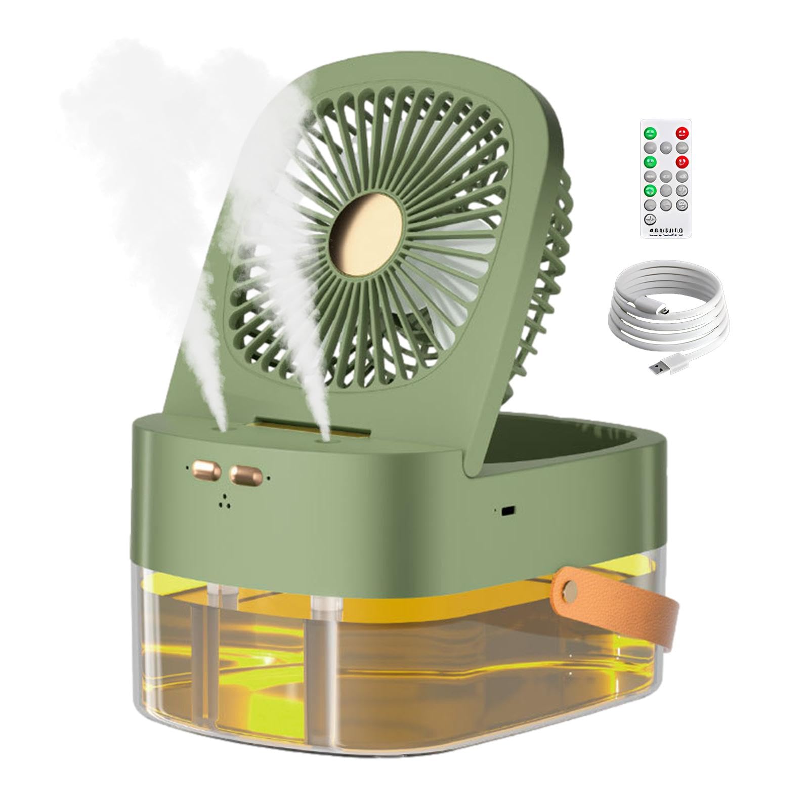 Ventilateur de table de pulvérisation anti air sec hydratation fraîcheur bureau de salon