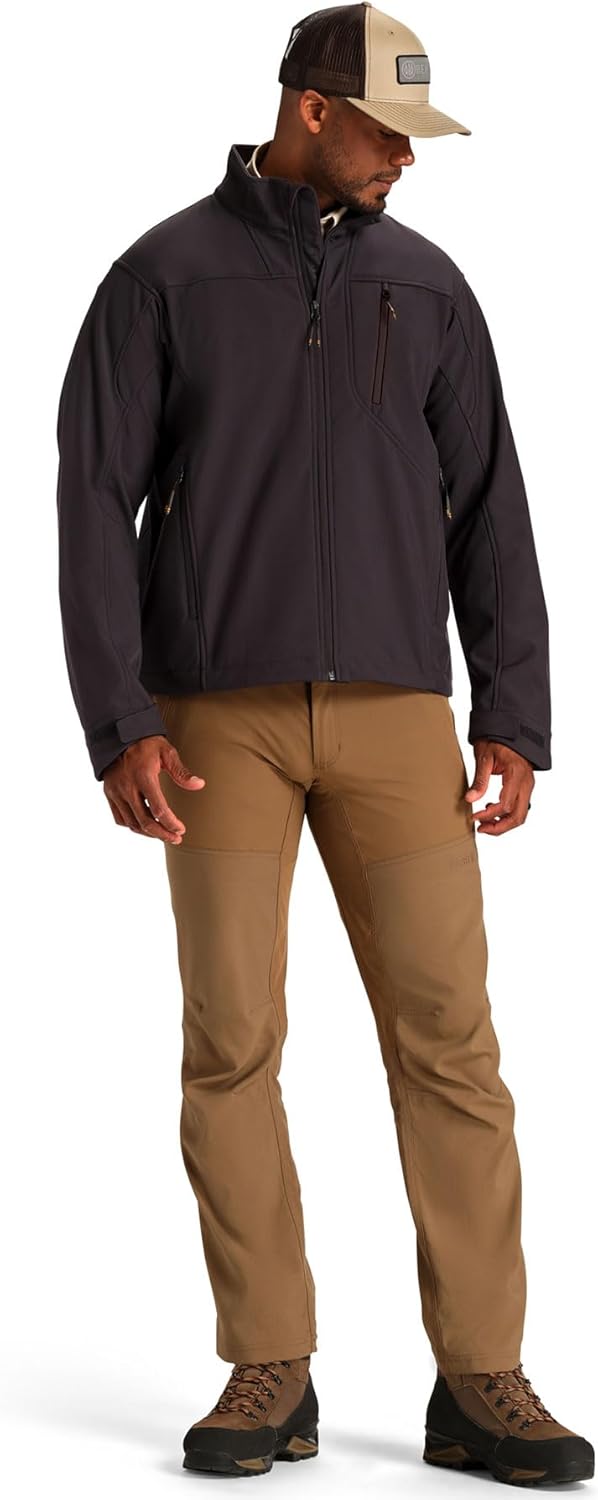 Beretta Men's Daybreak Softshell Outdoor Hiking & Upland Hunting Lightweight Water-Repellent Breathable Mesh Lined Jacket - Image 2