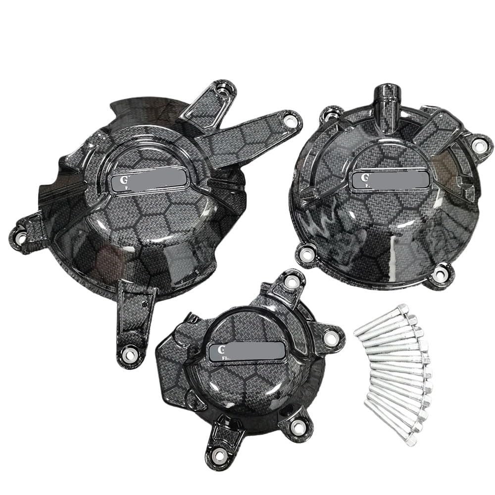 Cubierta protectora del motor e impresión de fibra de carbono CB650F 4