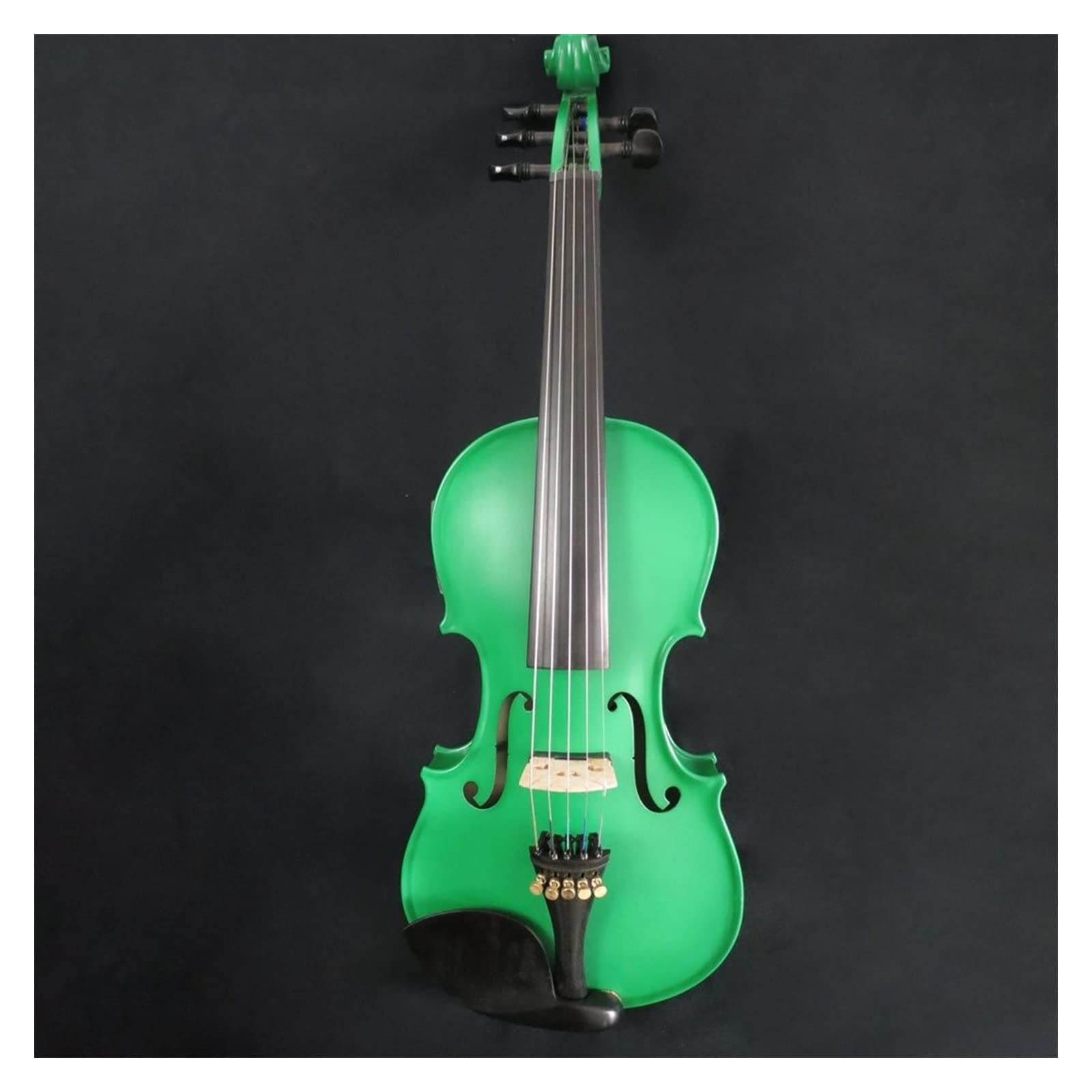 Violini per Studenti Verde 5 Corde 4/4 Elettrico Strumento Musicale Per Violino Acustico Tastiera In Ebano Arco In Legno Brasiliano Professionale Violino