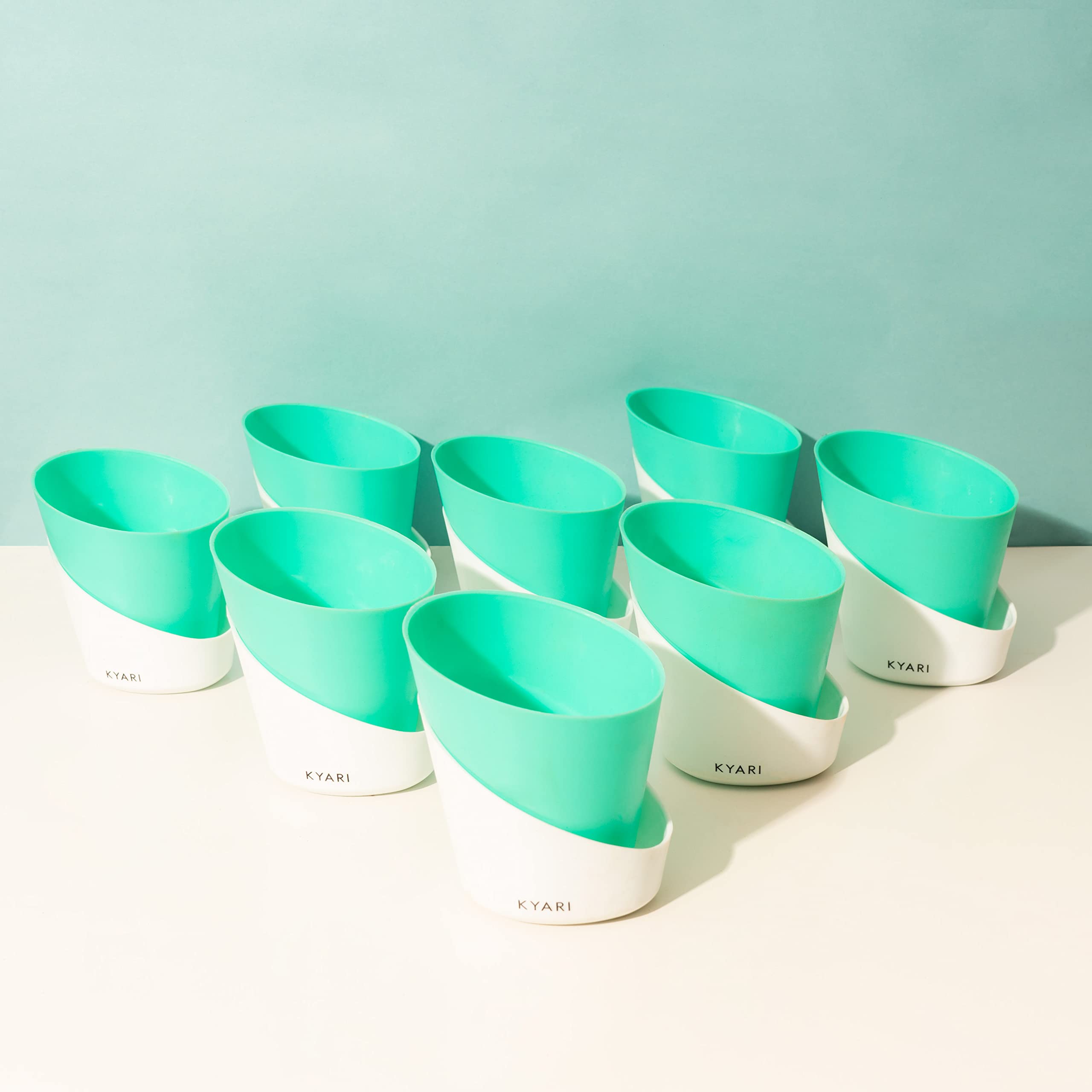 Magenta Self-Watering Pots - 8 Pack for Indoor Plants -10