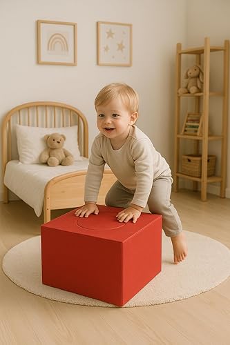 Miniatura 2 de Bloques de escalada de espuma de 1 pieza para niños pequeños, bloques de escalada para bebés, juguetes de escalada de juego suave con parte inferior