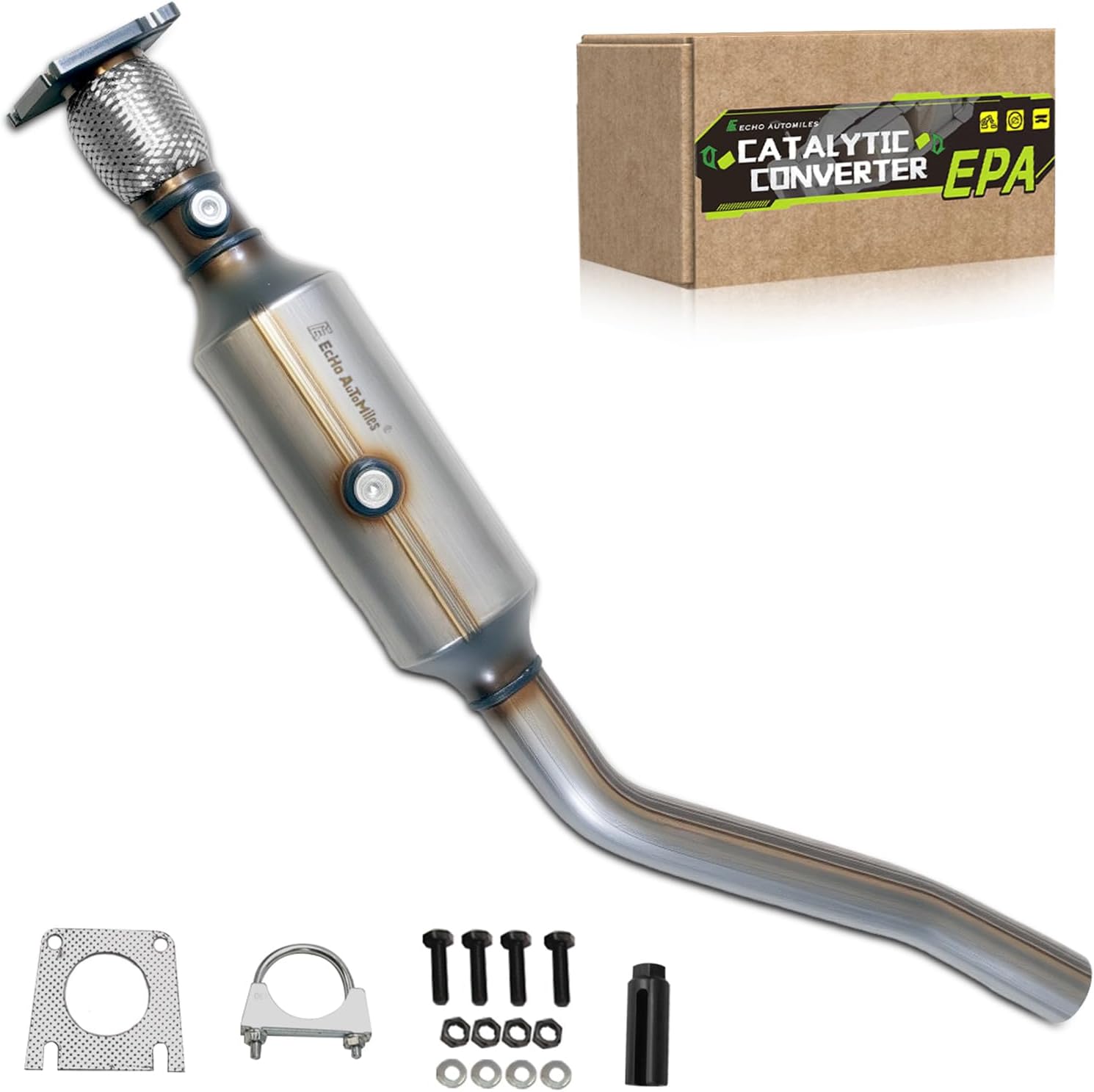 Catalytic Converter Compatible with Jeep Compass/Patriot 2007-2017, Dodge Journey/Avenger 2009-2015, Caliber 2007-2012, Sebring 2007-2010 FWD Catalytic Convertor EPA Compliant