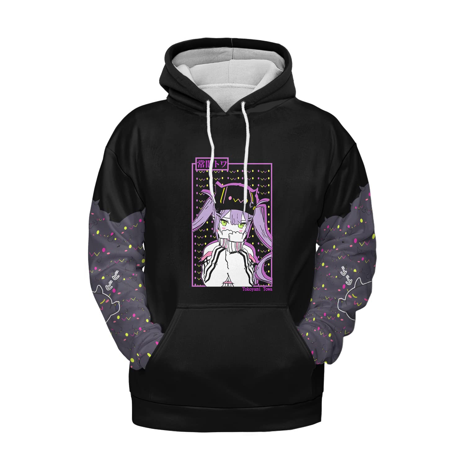 Hololive En Merch Ceres Fauna Funny and Angry Crewneck Sweatshirt 3D Zip Hoodies Birthday Gift For W