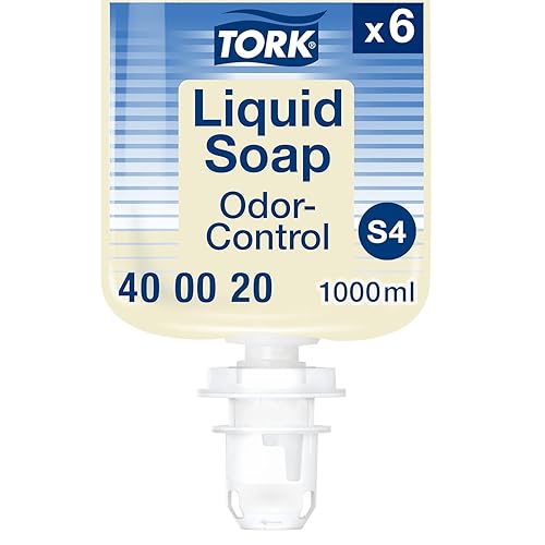 Miniatura 9 de Tork Jabón líquido para lavado de manos de lujo S4, perfumado, 6 x 1L, 400032 (anteriormente 400012), 0.17 onzas líquidas (paquete de 6)