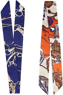 2/6/10Pack Scarf Bags for Women Handbag Scarfs Band Hair Neck Scarves Fashion Gifts