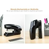 Bostitch Office Heavy Duty Stapler, 40 Sheet Capacity, No Jam, Half Strip, Fits into the Palm of Your Hand, For Classroom, Office or Desk, Black – view 4