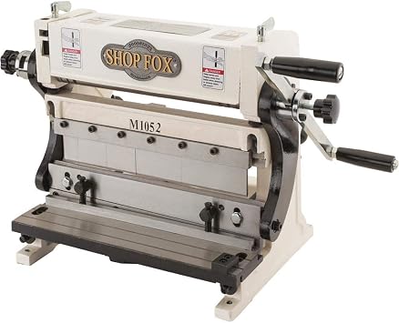 Shop Fox M1052 3-In-1 Sheet Metal Machine, 12-Inch