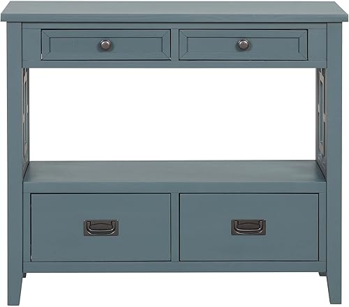 Miniatura 7 de Aparador de almacenamiento de cocina con cajones y estante, armario de almacenamiento de granja, gabinete de cafetería, comedor, entrada, pasillo,