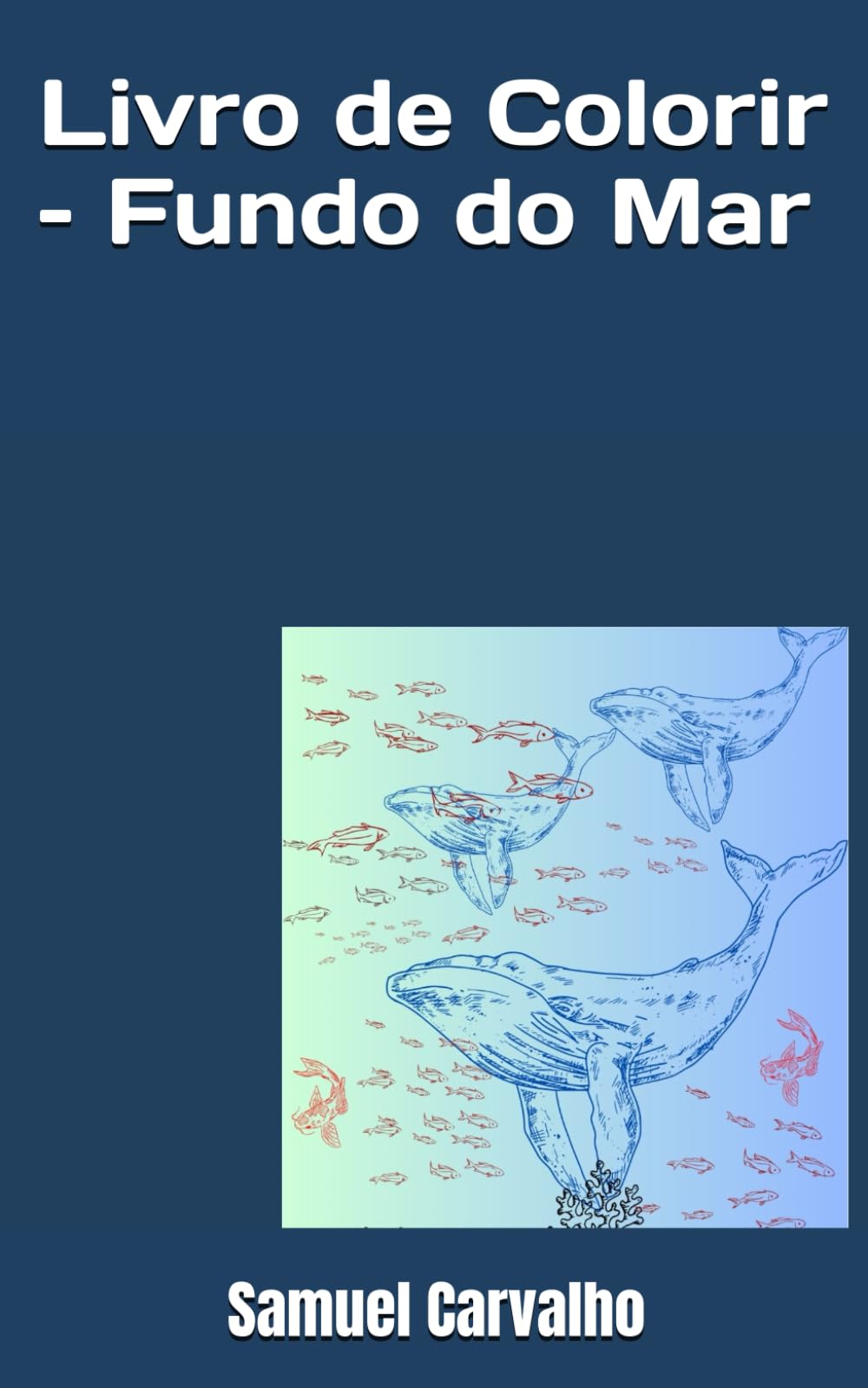 Livro de Colorir – Fundo do Mar