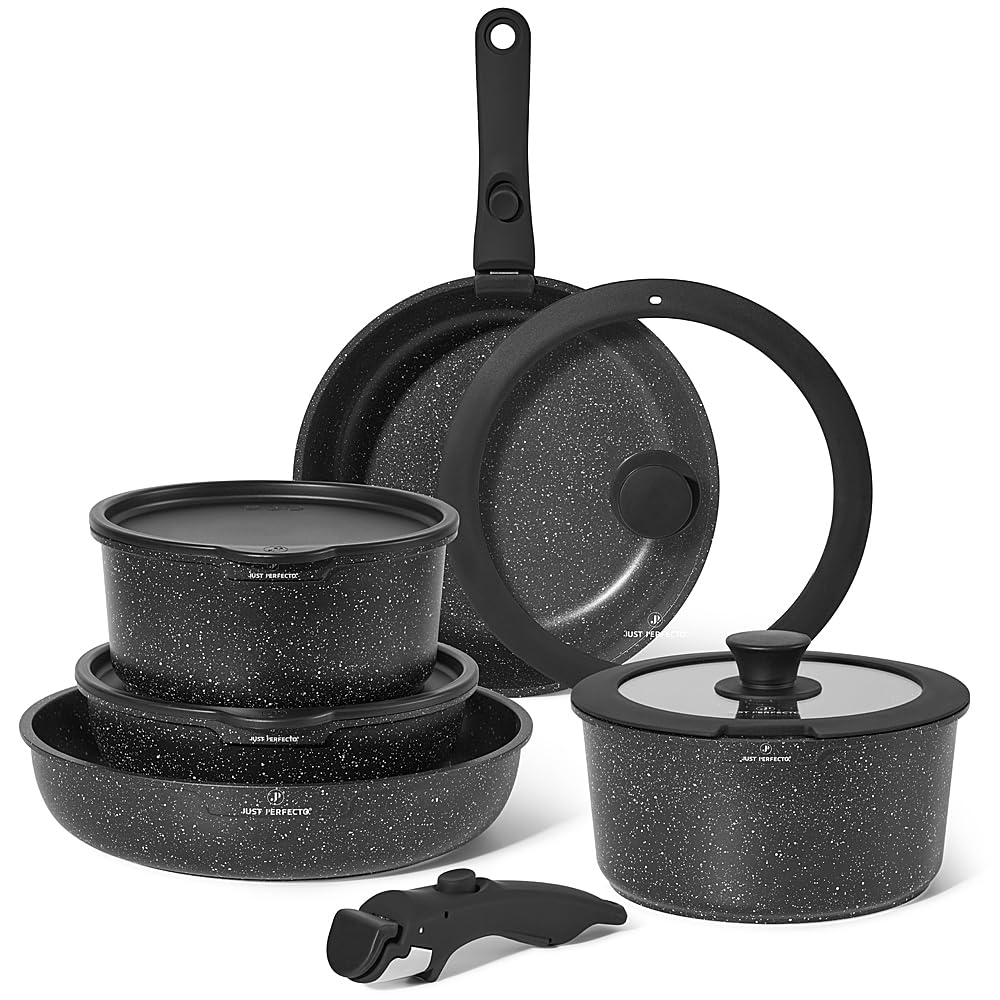 Bo-Camp - Pannenset - Camping - 7-Delig - Keramische coating