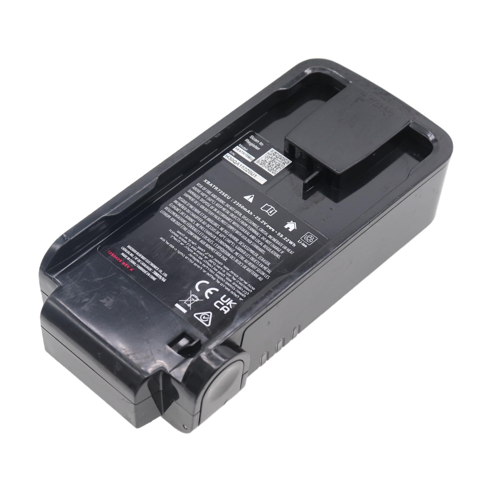 Amazon.com: 2350mAh 25.2V Replacement Battery for Shark IZ662H