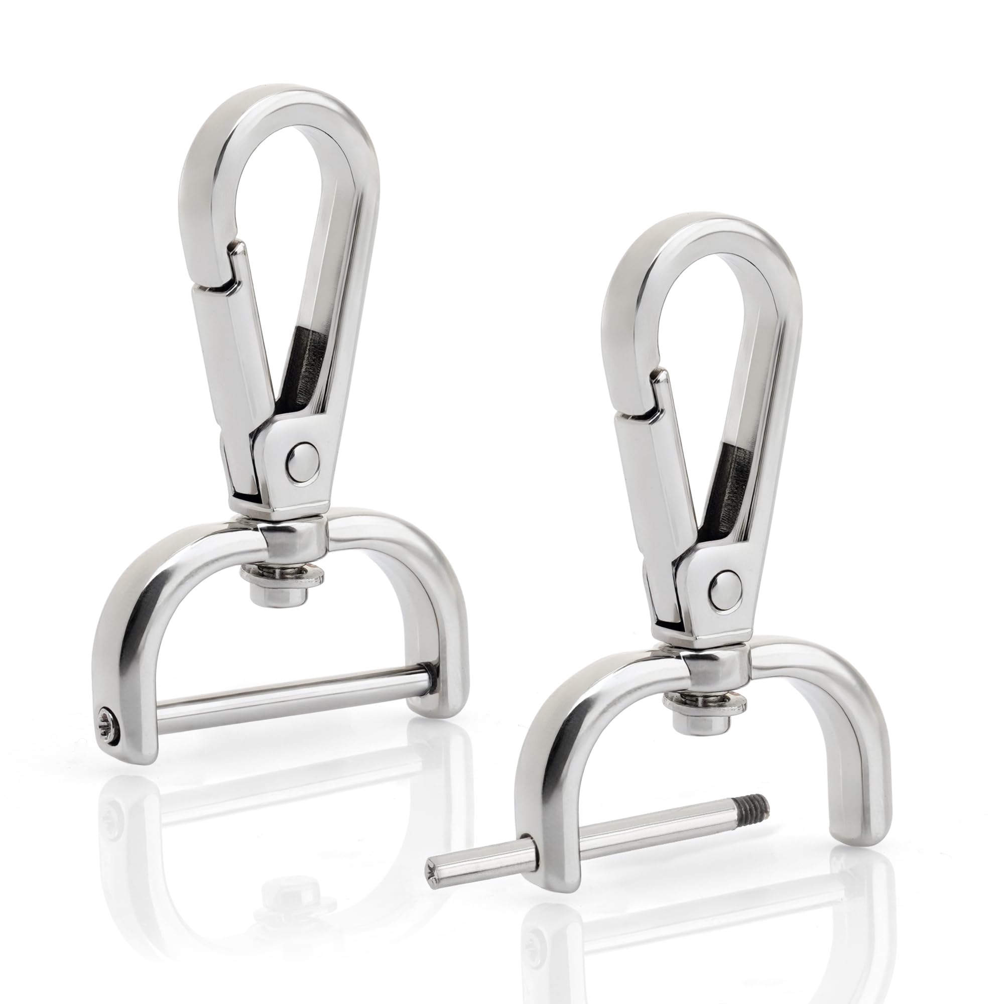 Amazon.com: CRAFTMEMORE 2pcs Detachable Snap Hook Swivel Clasp w