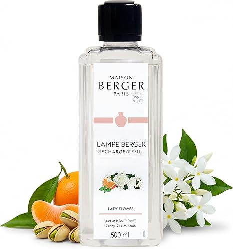 Miniatura 27 de MAISON BERGER Agaves Garden Lampe Berger Recambio, 16.9 fl oz (16.9 fl oz), sistema catalítico 2 en 1, neutraliza olores y difunde fragancia, limón