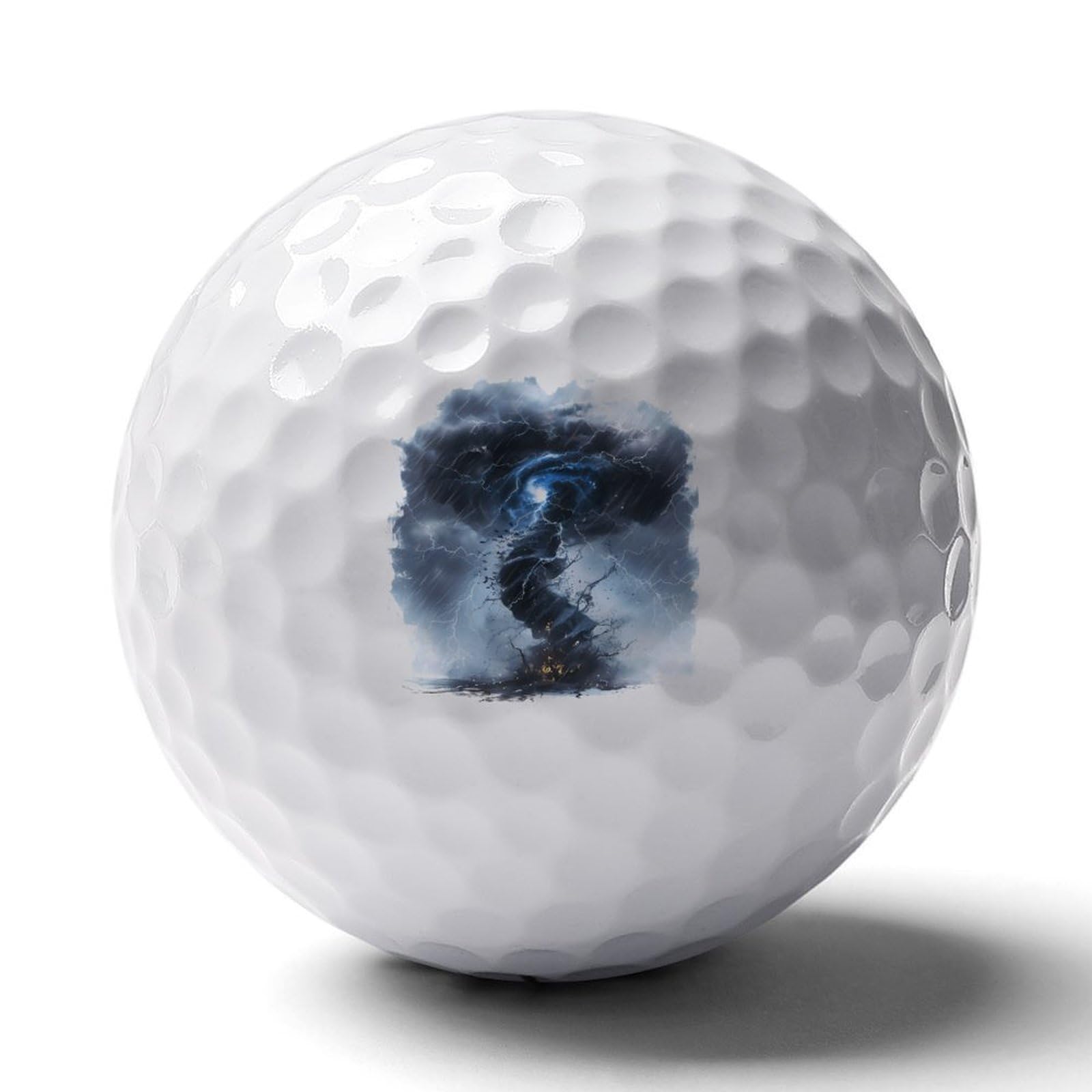 Tornado Novelty Golf Balls Soft Elasticity Feel Printed Golfs Training Ball Outdoor Sporting Goods