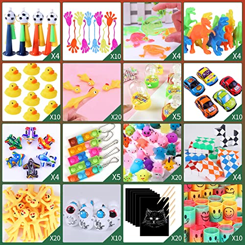 650 Pcs Party Favors Toys Assortment For Kids, Fidget Toy Pack， Bulk Sensory Figit Toys Set For Birthday Party Favor Carnival Classroom Prizes Bulk Toys Treasure Box, Goodie Bag Fillers For Boys Girls #TOP6