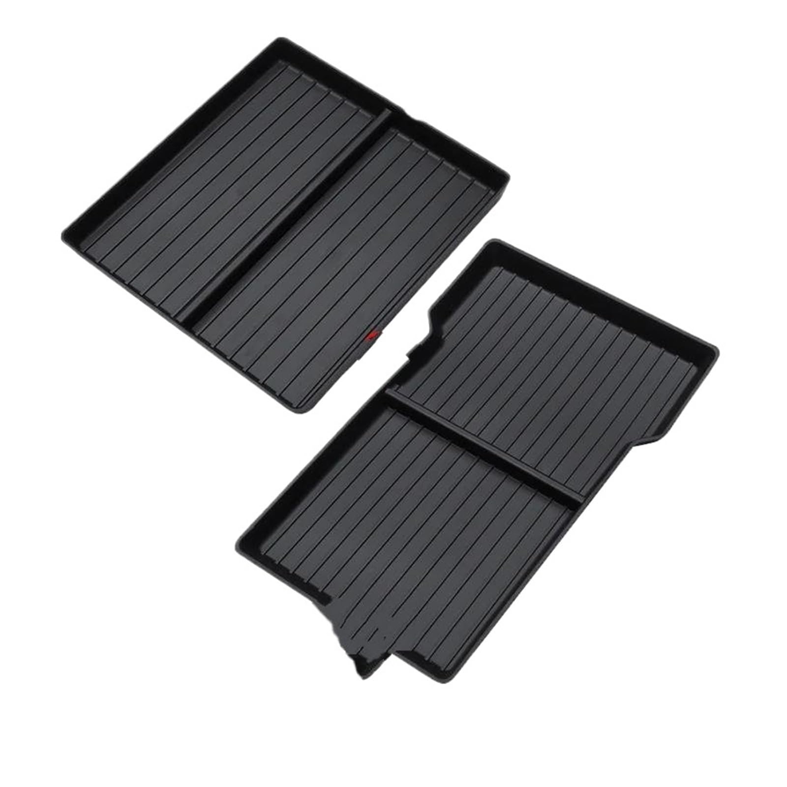 AHRPKAMERD Centre Console Organiser Tray For Tesla For Model Y For Juniper 2025 For For 3 For Highland 2024 Center Console Storage Tray Armrest Box Organizer Armrest Storage Box(2)