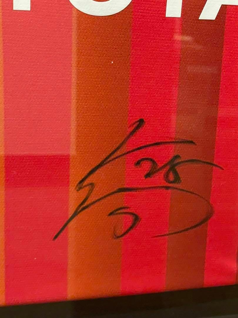 名古屋グランパスエイト サイン入りユニフォーム 玉田 金崎 フレーム