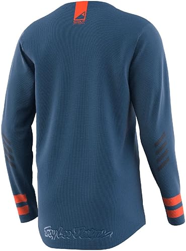 Miniatura 6 de Troy Lee Designs Offroad Motocross Dirt Bike ATV Motocicleta Powersports Racing Camiseta para hombre, Scout GP, Blanco