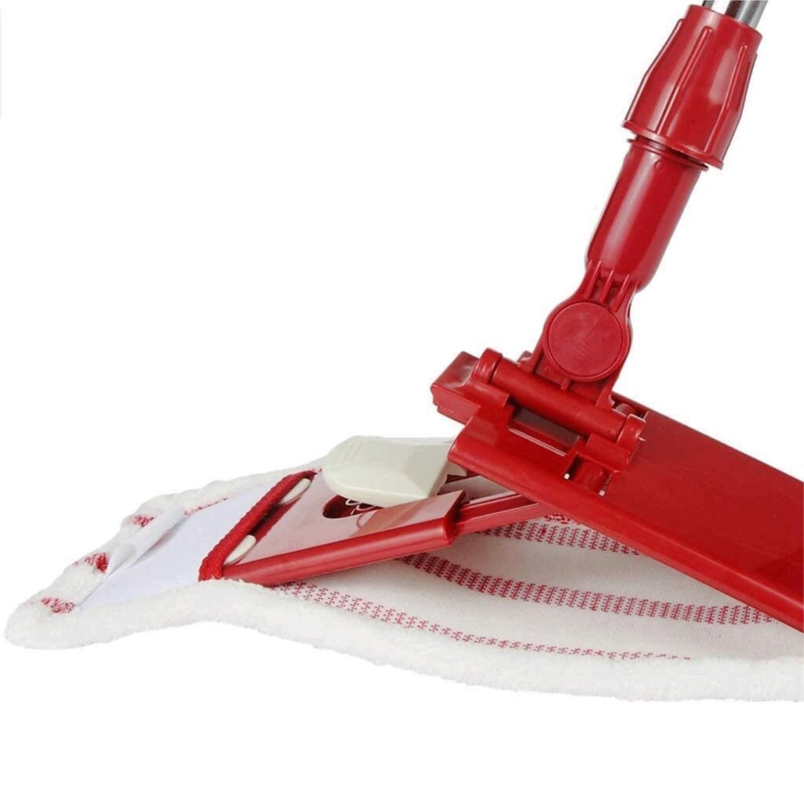 Fregona Fregona Abatible para Suelos De Baldosas, Almohadillas Lavables, Profesional para Madera, Limpieza En Seco Y Húmedo Limpieza Suelo(Rot)