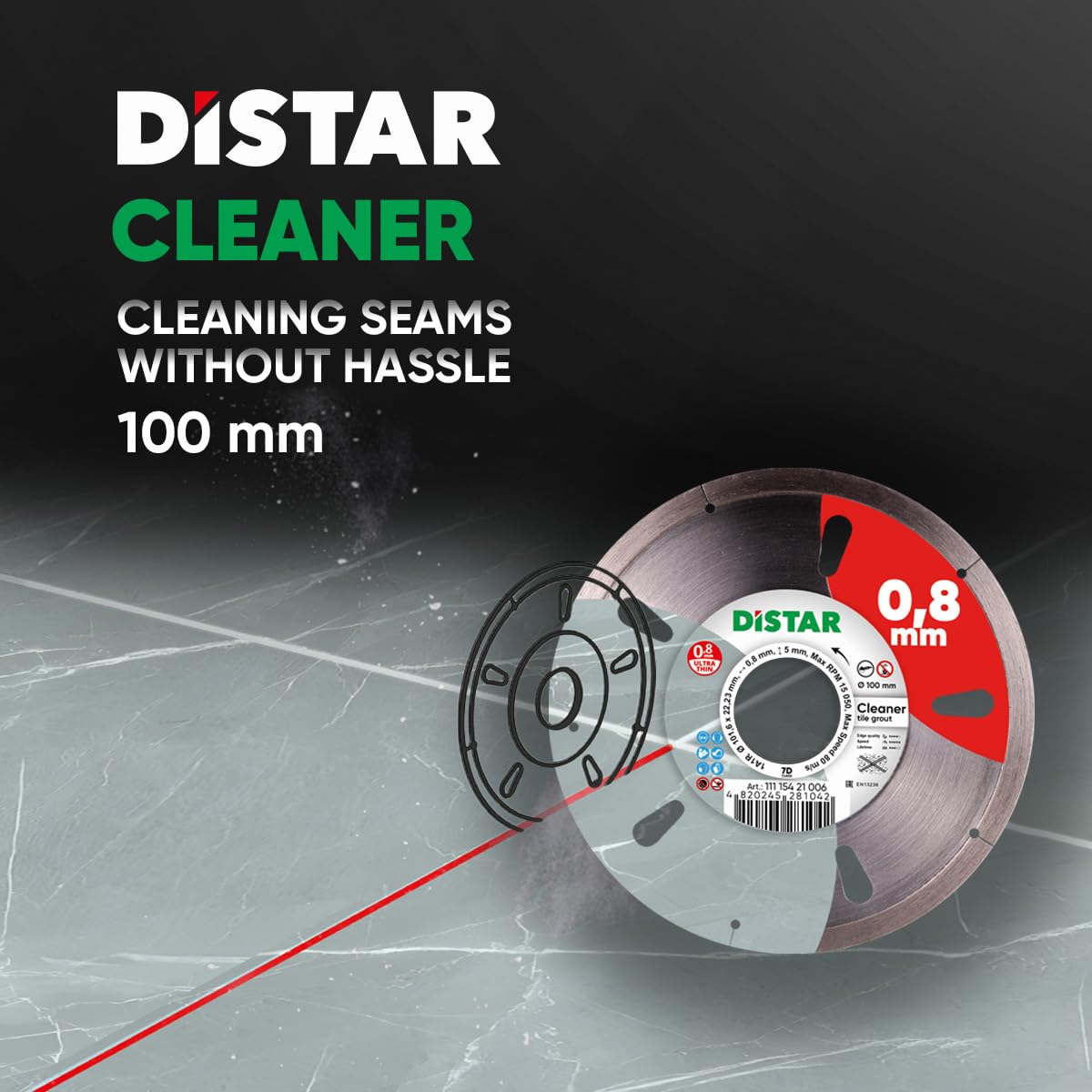 DISTAR DIAMANTTRENTE DIAMANTTE 1A1R 100 CLEANER