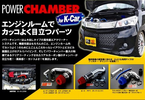 Amazon | ZERO1000(零1000) パワーチャンバーK-car[青] 106-KS001HB