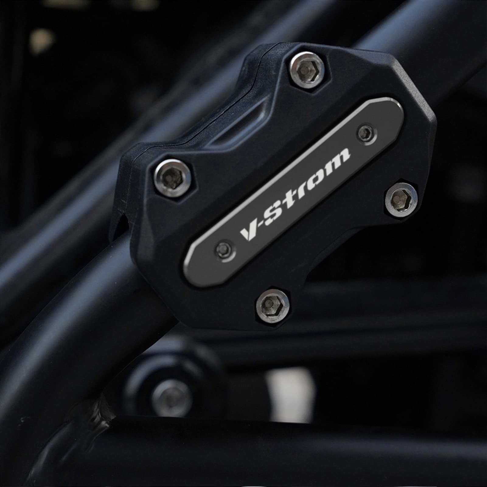 Anti-valbeugel motorfietsen Met Logo Motorcycle Engine Guard Block Bumper Bescherming Voor SUZUKI DL650 V-Strom DL1000 1050 XT DL 650 XT 2002 2021 2022(Zwart Anti-valbeugel motorfietsen Met Logo Motorcycle Engine Guard Block Bumper Bescherming Voor SUZUKI DL650 V-Strom DL1000 1050 XT DL 650 XT 2002 2021 2022(Zwart
