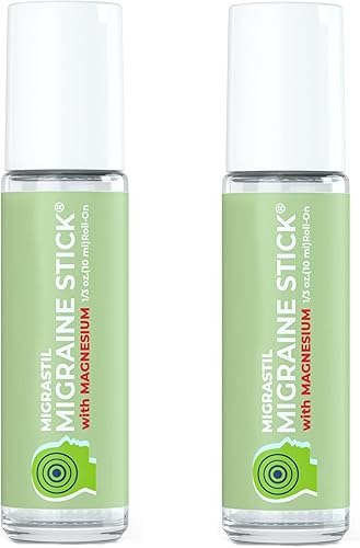 Miniatura 7 de Migrastil Barra de migraña con magnesio. Magnesio tópico para dolores de cabeza ocasionales. Fabricado en los Estados Unidos.