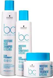 Kit de Tratamento Schwarzkopf BC Clean Performance Moisture Kick Pequeno