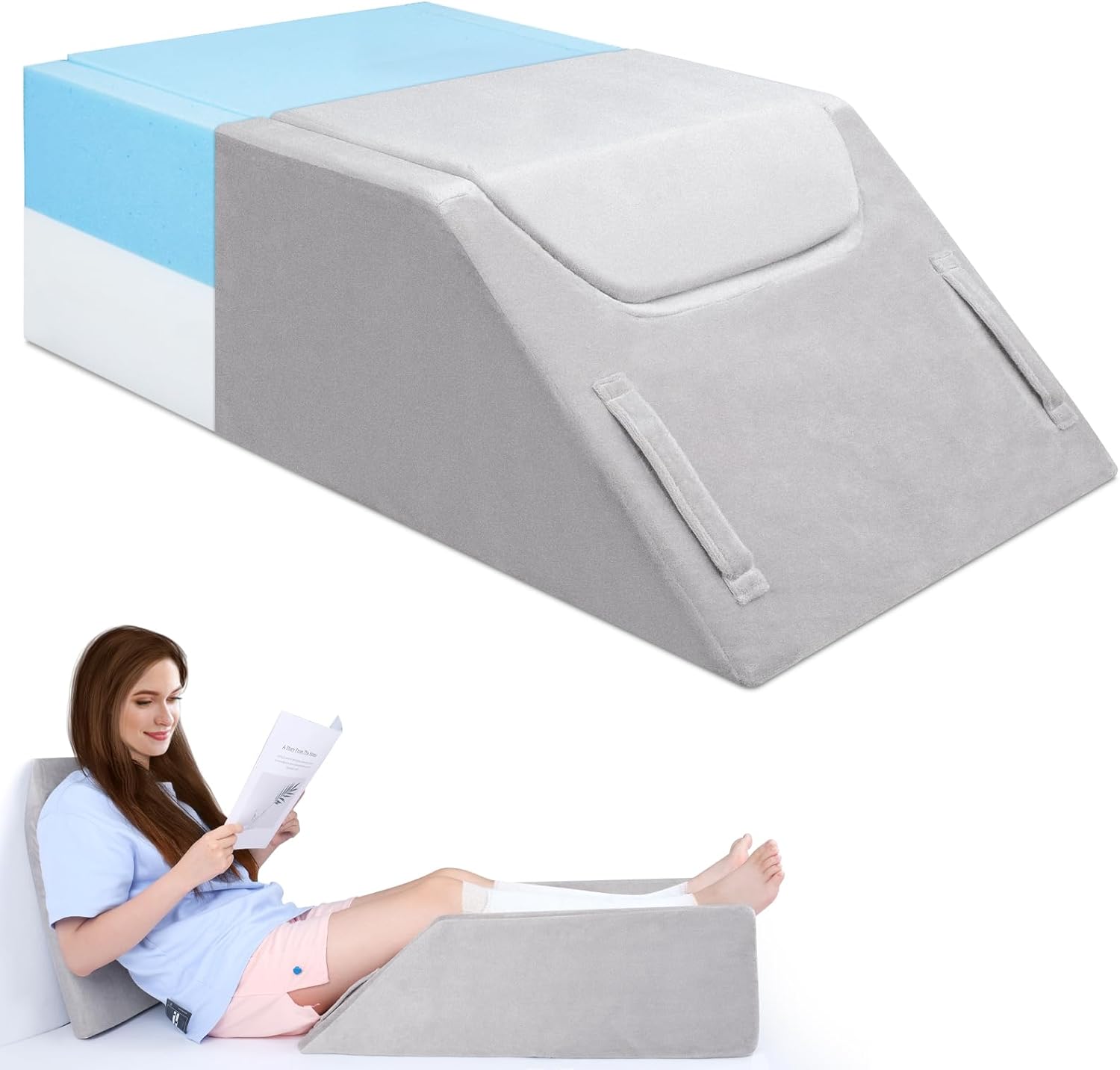 DREAMANIA Leg Elevation Pillows for After Surgery, Adjustable Leg
