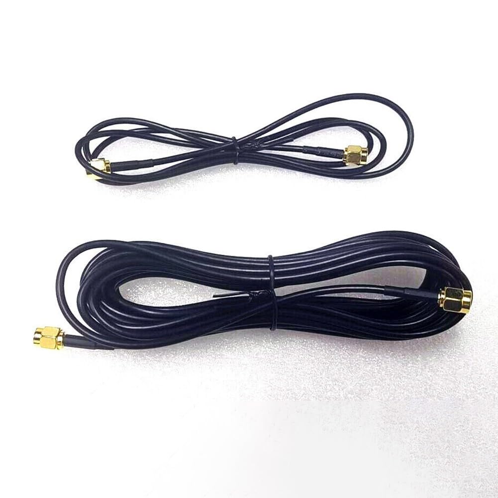 SPORTARC Petite antenne à boucle magnétique, large réponse en fréquence 50 kHz 500 MHz, gain de tension amélioré, câble coaxial RG402