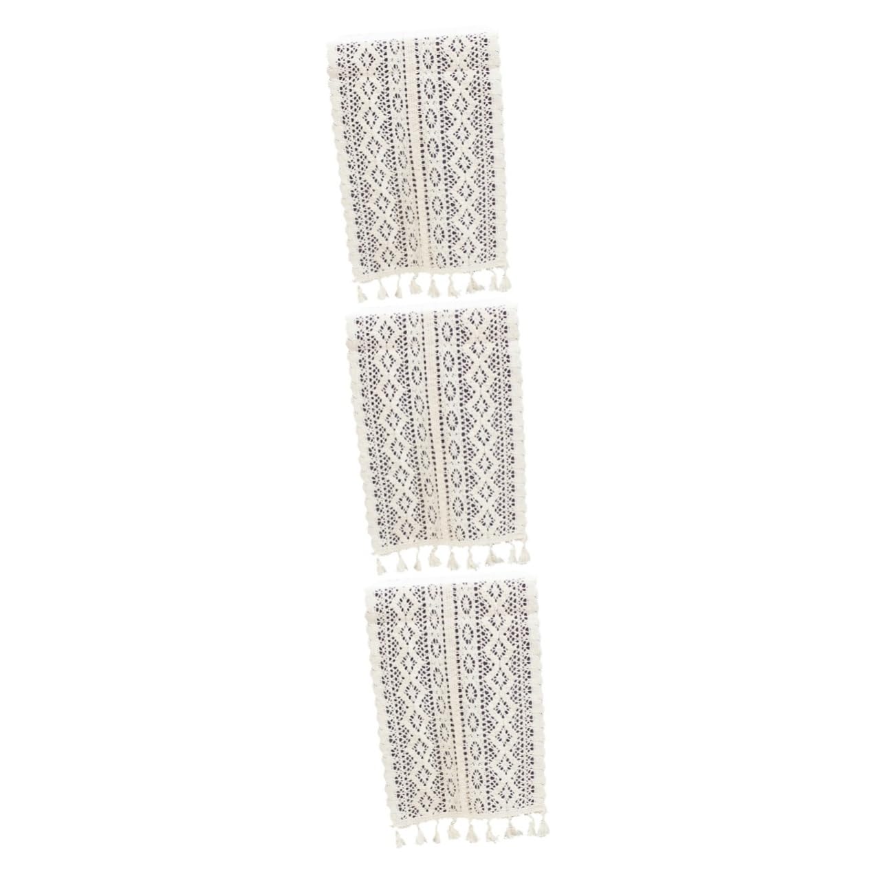 Nappe carrée en dentelle Zerodeko pour embellir une table rectangulaire terne sans effort