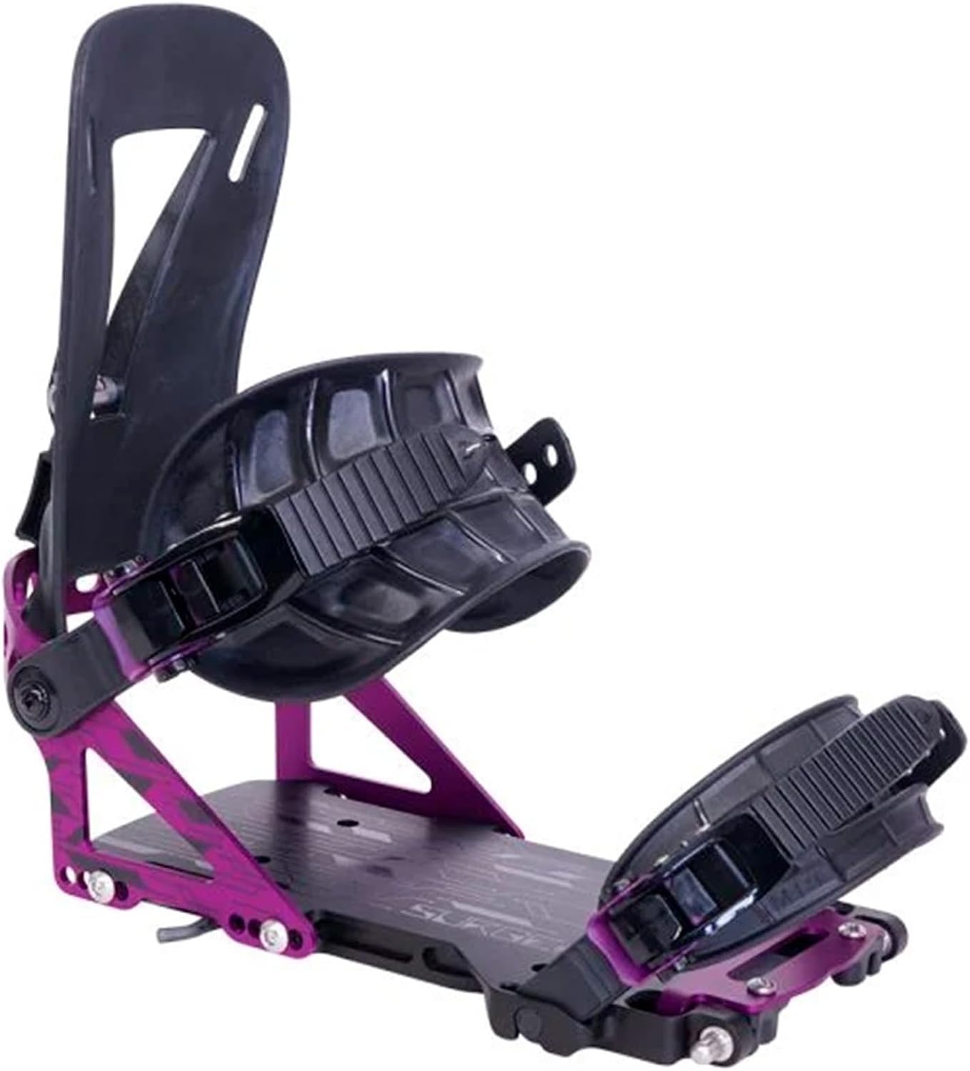 Spark R&D Unisex Surge ST Bindings - Durable Reliable Lightweight Easy-to-Install Puck-Compatible Splitboard Fasteners for All-Mountain, Freeride & Touring