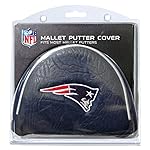 Team Golf NFL New England Patriots Golf Mallet Putter Cover Golf Club Mallet Putter Headcover, Fits Most Mallet Putters, Scotty Cameron, Daddy Long Legs, Taylormade, Odyssey, Titleist, Ping, Callaway