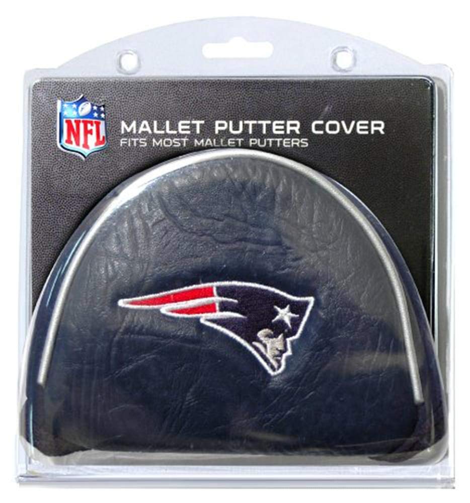 Team Golf NFL New England Patriots Golf Mallet Putter Cover Golf Club Mallet Putter Headcover, Fits Most Mallet Putters, Scotty Cameron, Daddy Long