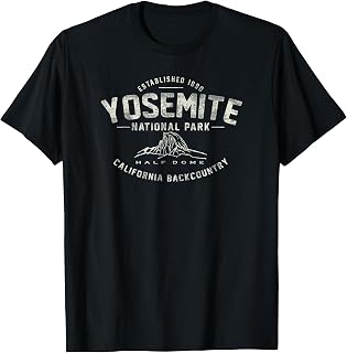 Yosemite National Park Half Dome Graphic T-Shirt