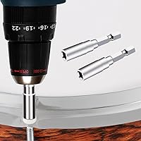 Vista 3 de EASTROCK - Juego de 3 piezas de llave de afinación de tambor con broca de taladro, llave de percusión para accesorios de tambor