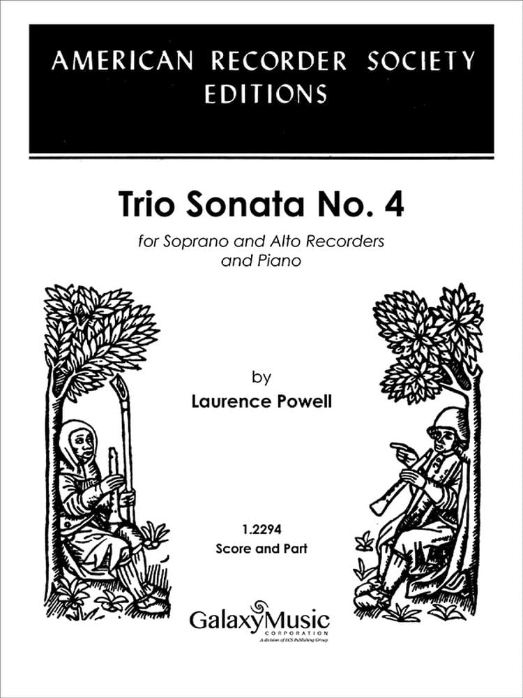 Trio Sonata No. 4. Recorder Ensemble. Set