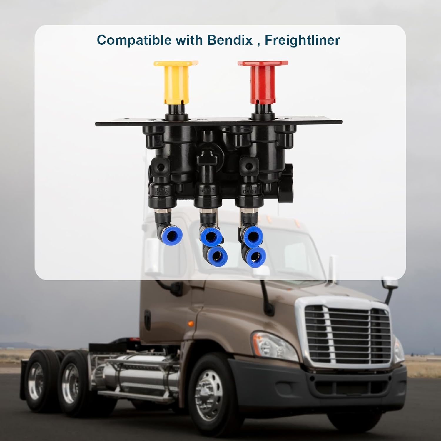 801631 5013293 801631 Dash Control Brake Valve Replacement for Freightliner MV3 Bendix BX801631 745-5013293