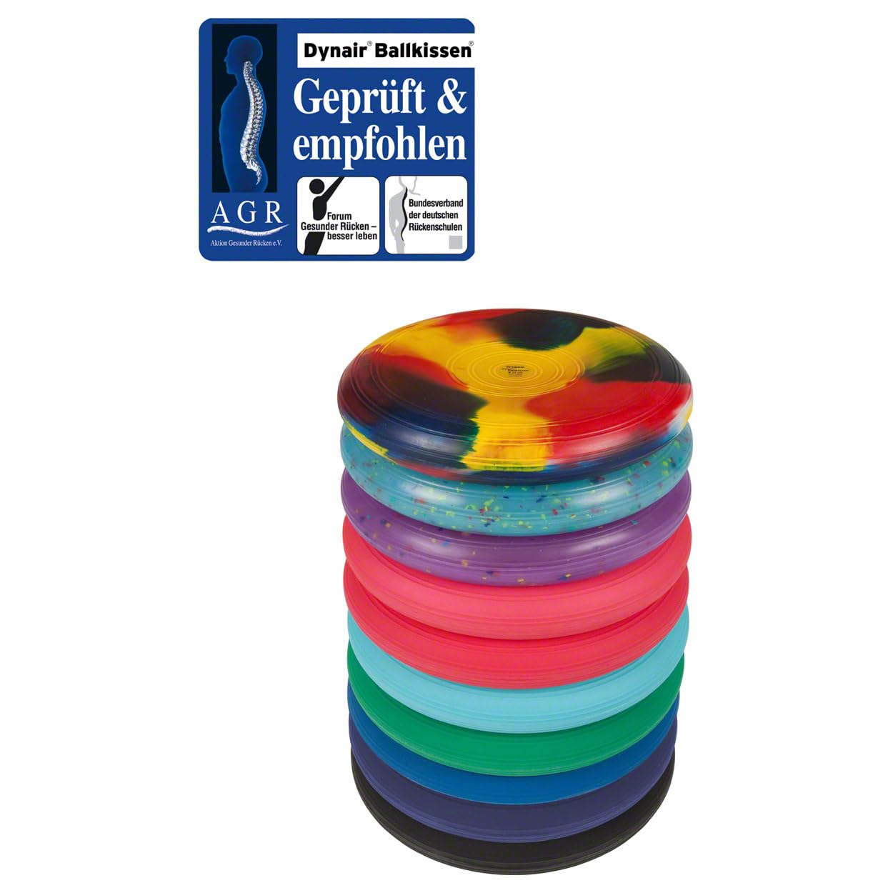 Togu Dynair Coussin ballon Ø 33 cm avec pompe à ballon