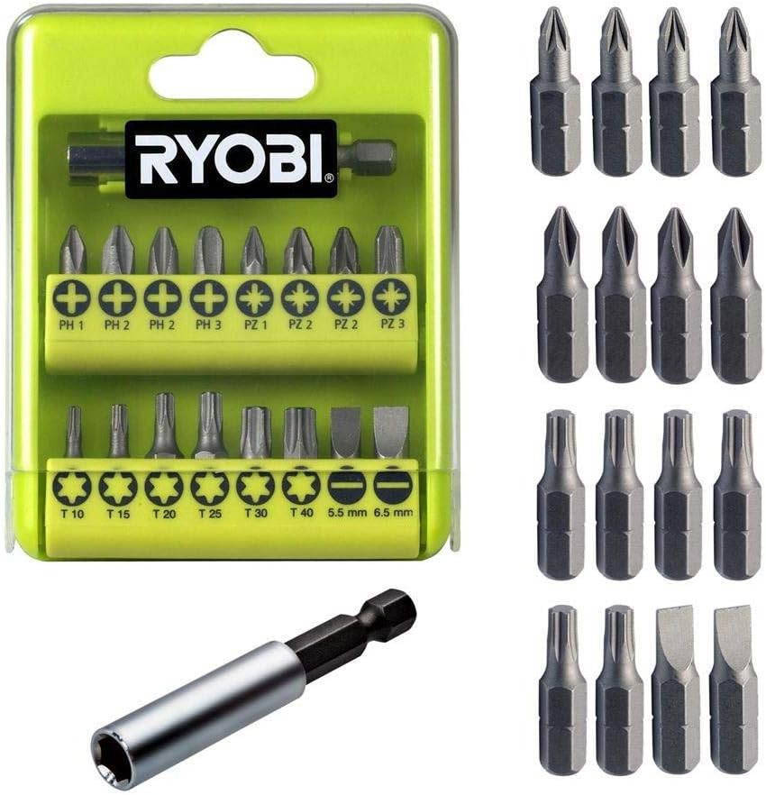 RAK17SD 17-Piece Screwdriver Bits for Versatile Applications Includes Magnetic Bit Holder for Precise Work