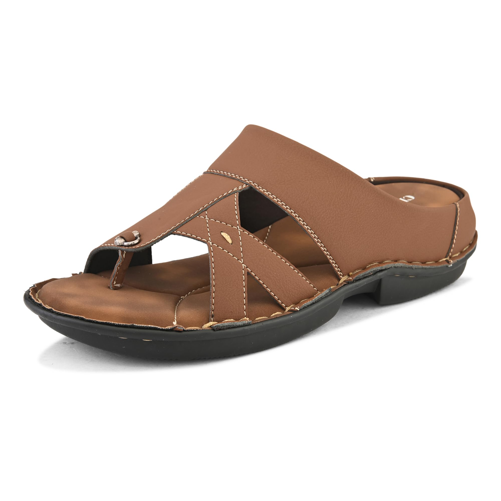 centrino Sandal for Men | Grip Insole for Stability | slippers/sliders for men |mens sandals casual | sandals/slides for men |Modern Look with Straps | Comfortable Footwear (9263)-picture-41
