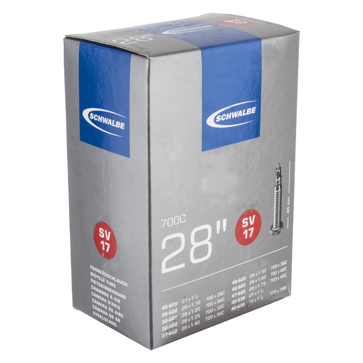 Schwalbe Tour Bicycle Inner Tubes 28 Inch Scleverand Valve